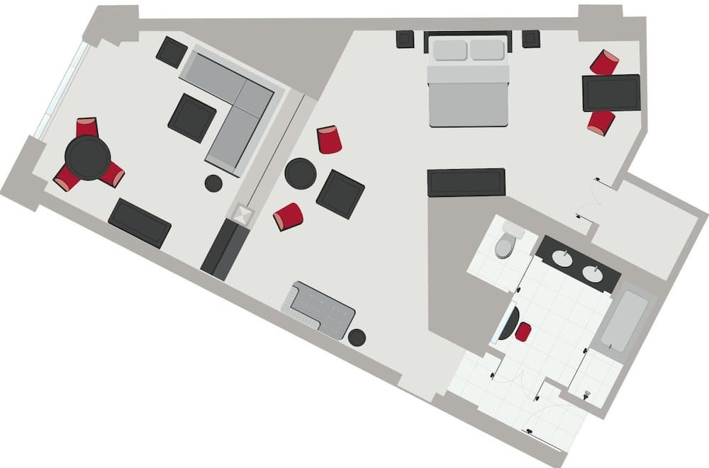 The Palazzo at The Venetian, Floor plan