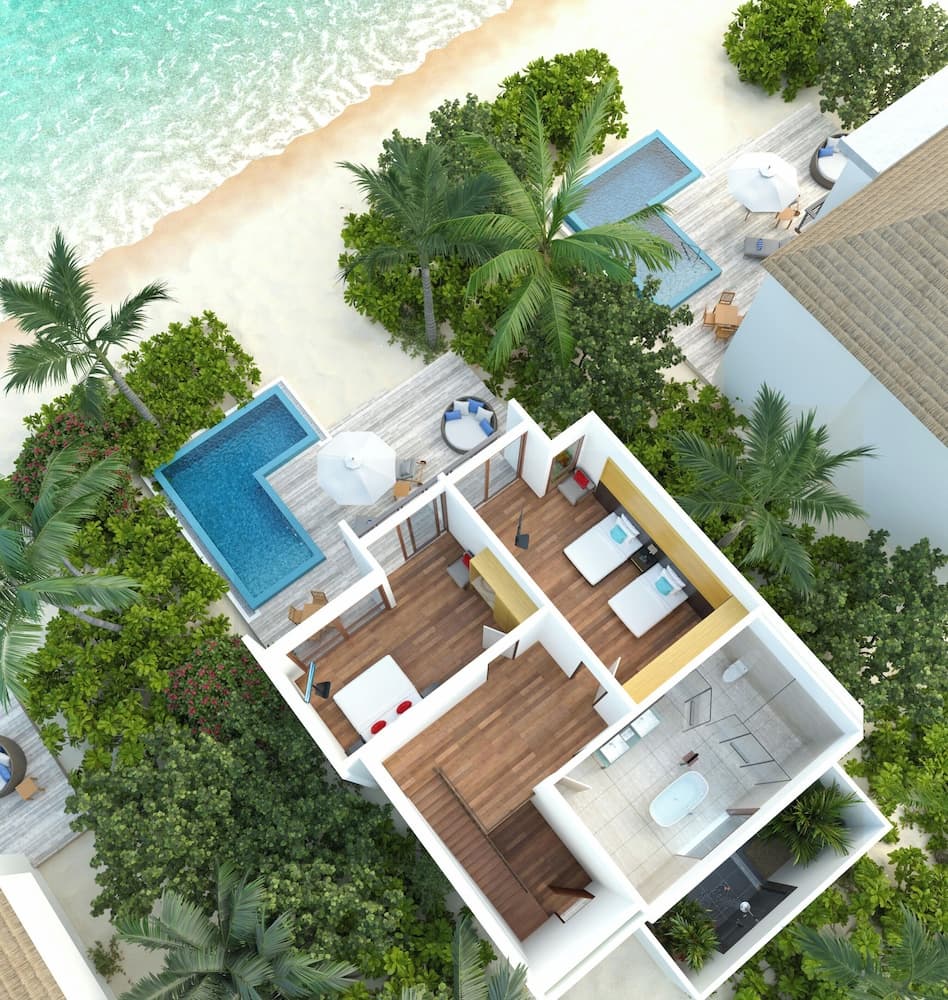 Radisson Blu Resort Maldives with 50 percent off on Sea round trip 03 nights & above