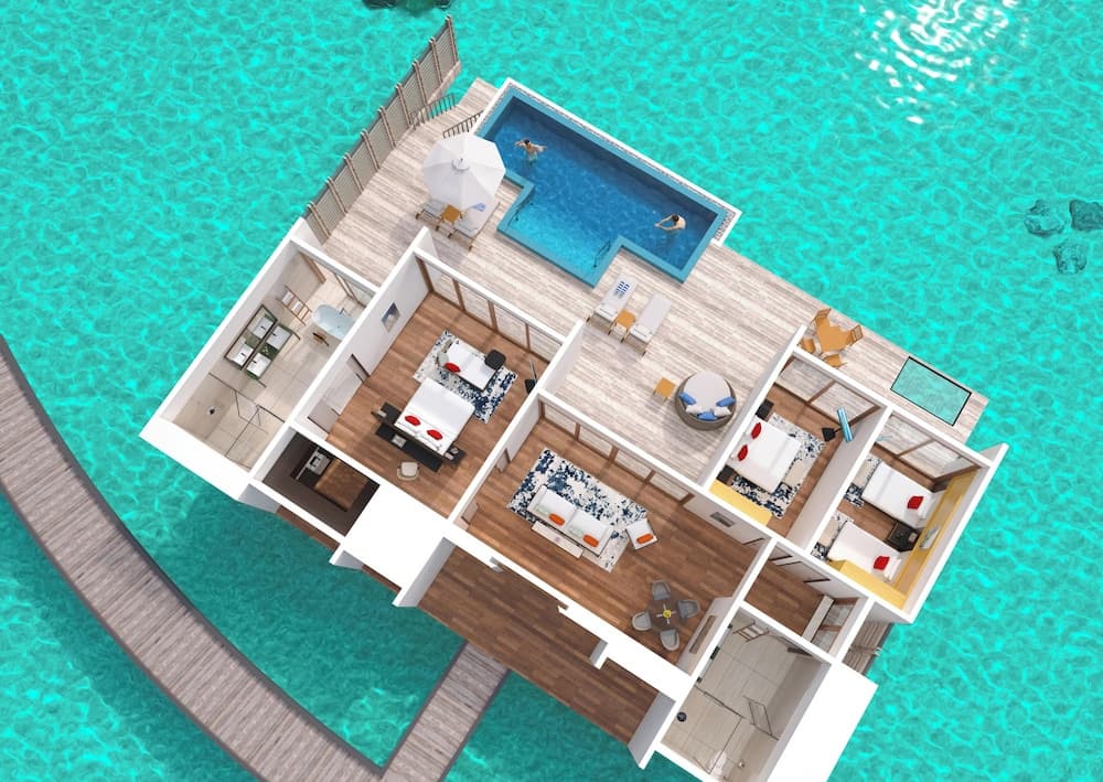 Radisson Blu Resort Maldives with 50 percent off on Sea round trip 03 nights & above