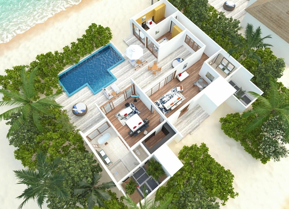 Radisson Blu Resort Maldives with 50 percent off on Sea round trip 03 nights & above