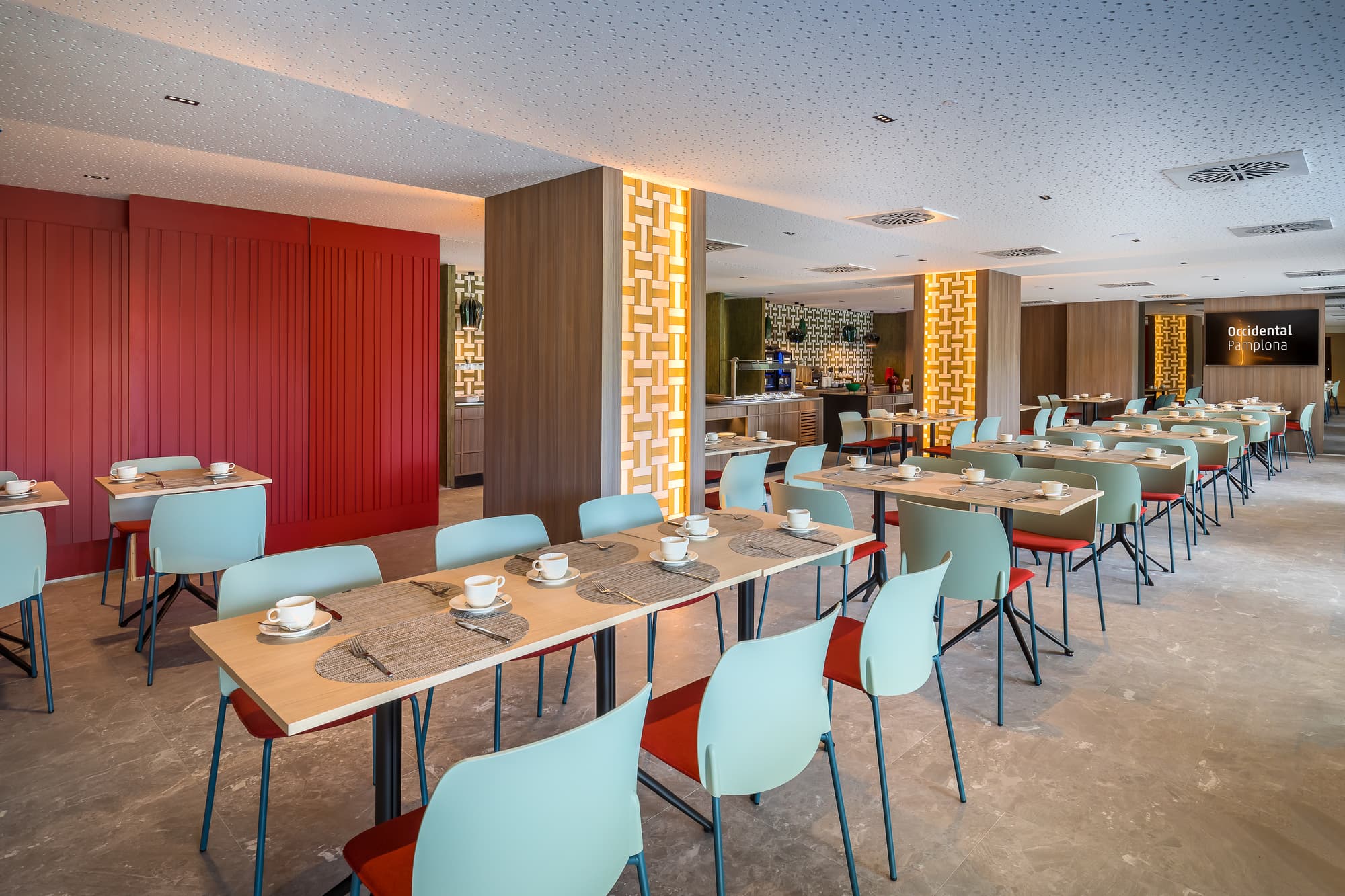 Occidental Pamplona, Restaurant