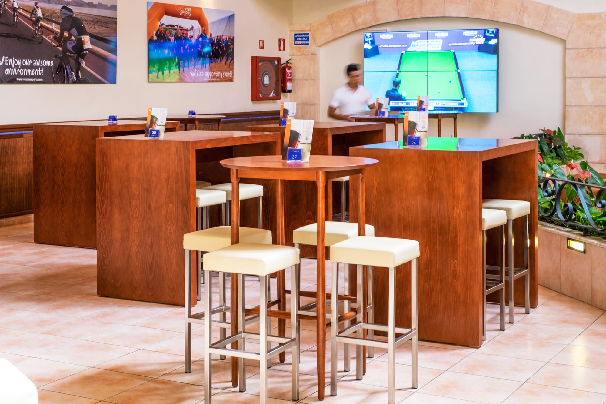 Viva Blue & Spa, Bar