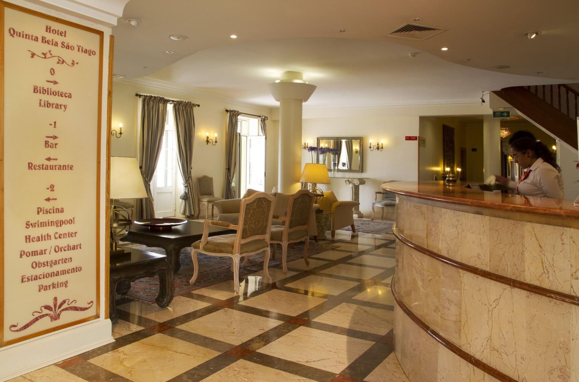 Quinta Bela Sao Tiago, Lobby
