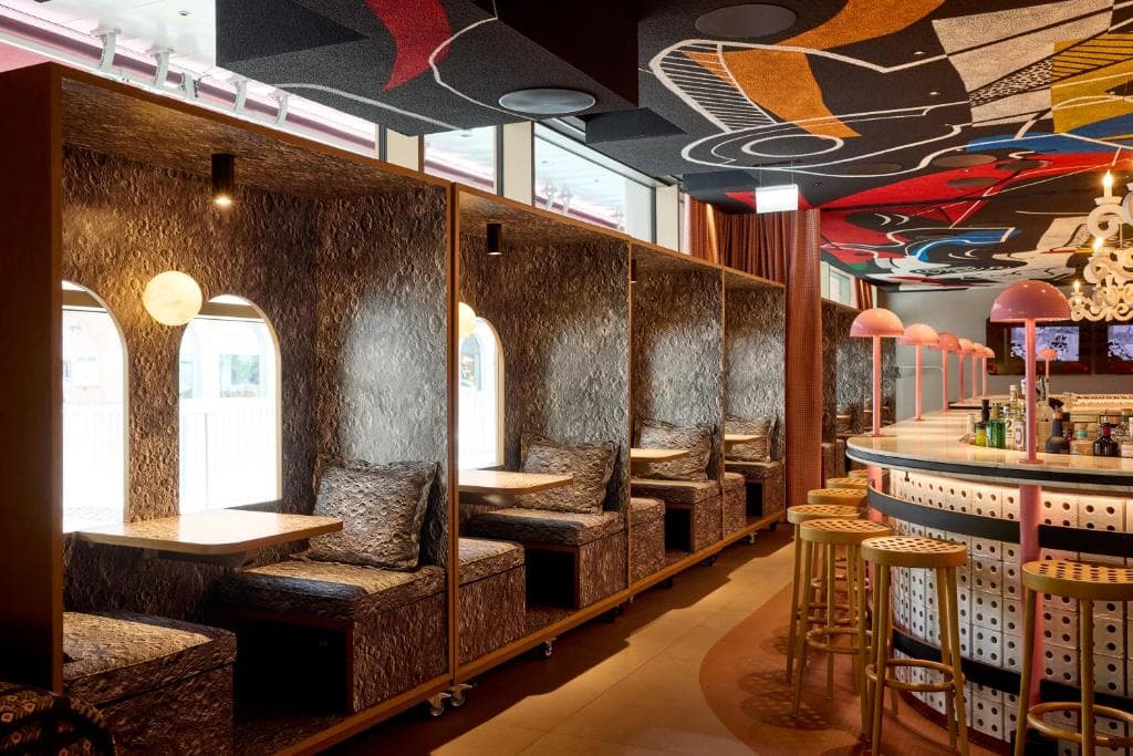 Mama Shelter Zurich, Lobby