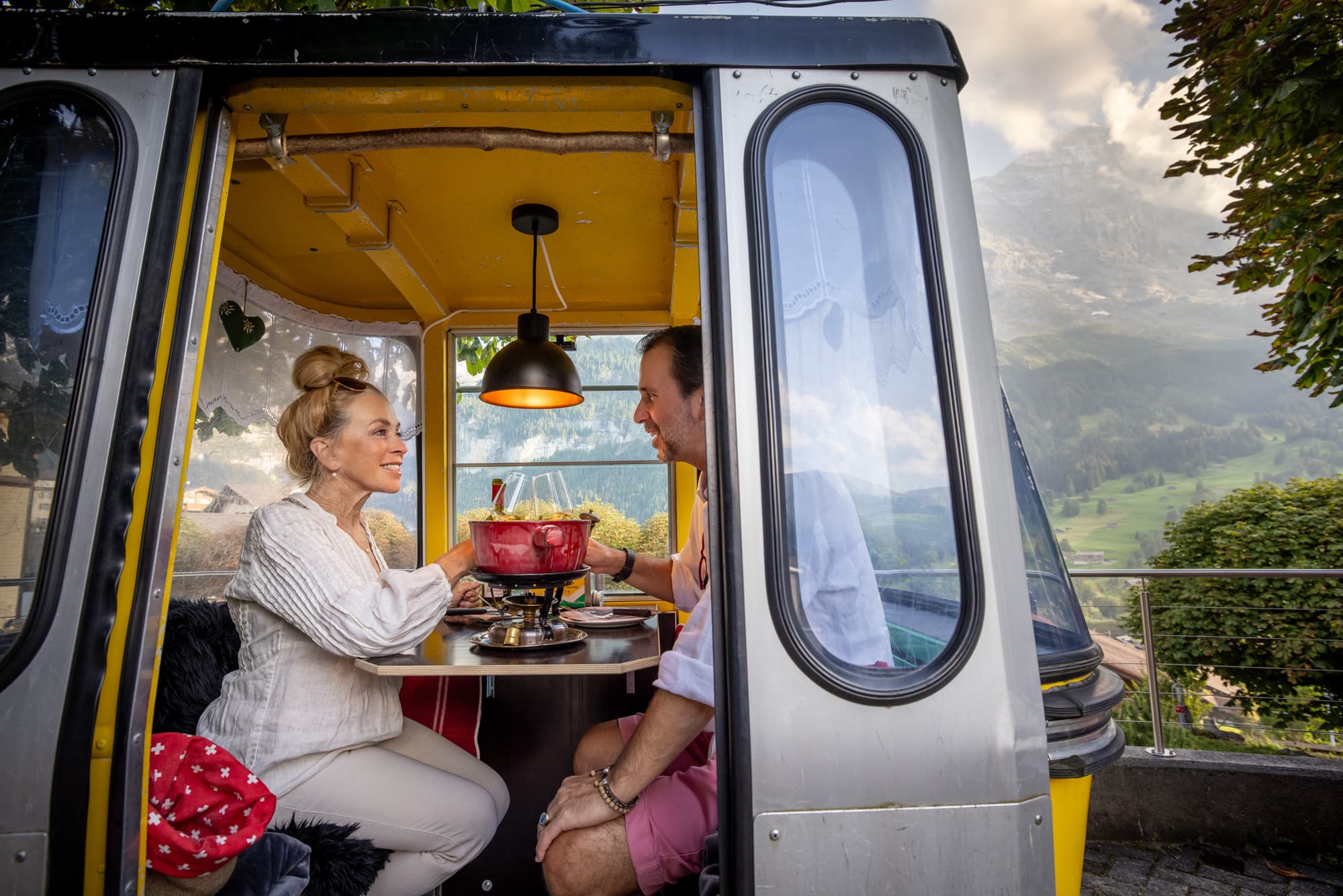 Hotel Belvedere Grindelwald, Restaurant