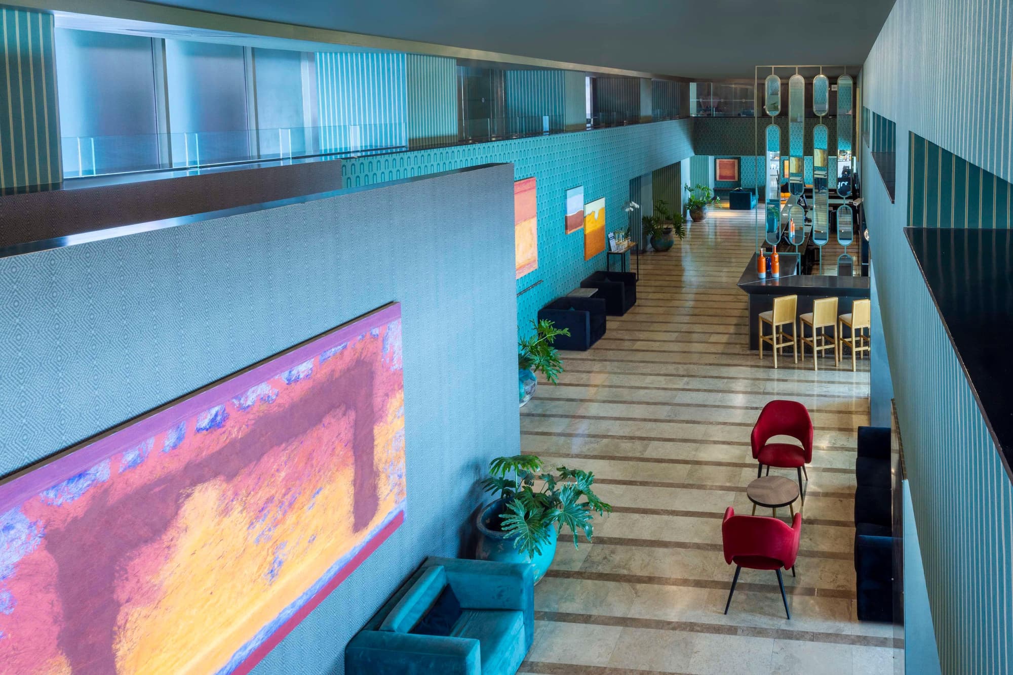 NH Puebla Centro Histórico, Lobby