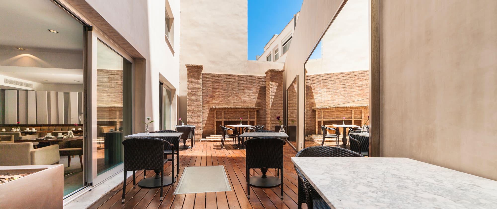 Hotel Palma Avenidas, Terrace