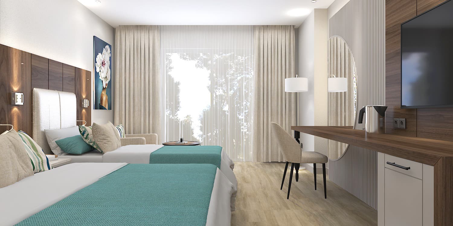 Side Moon Palace Hotel, Room