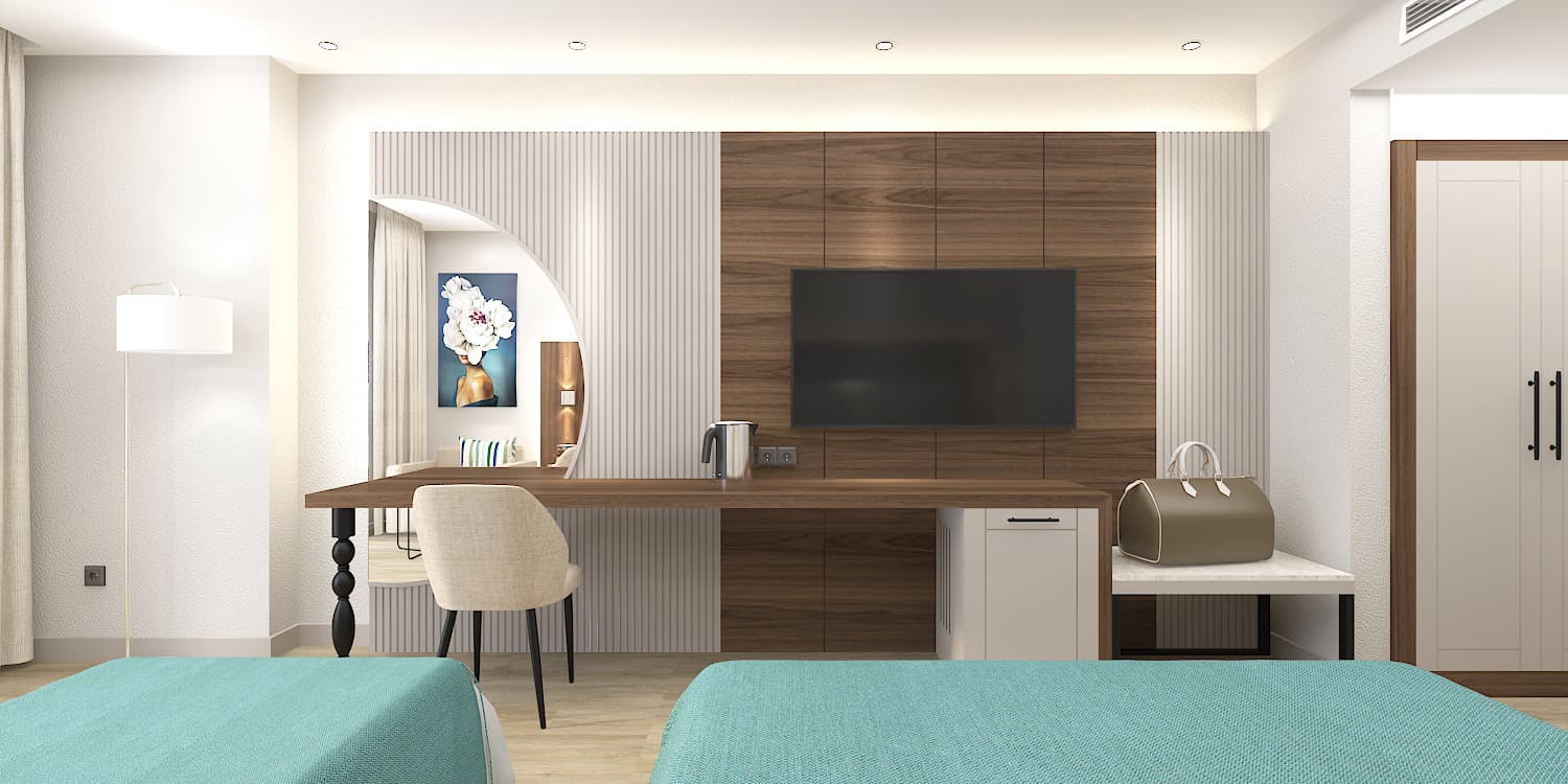 Side Moon Palace Hotel, Room