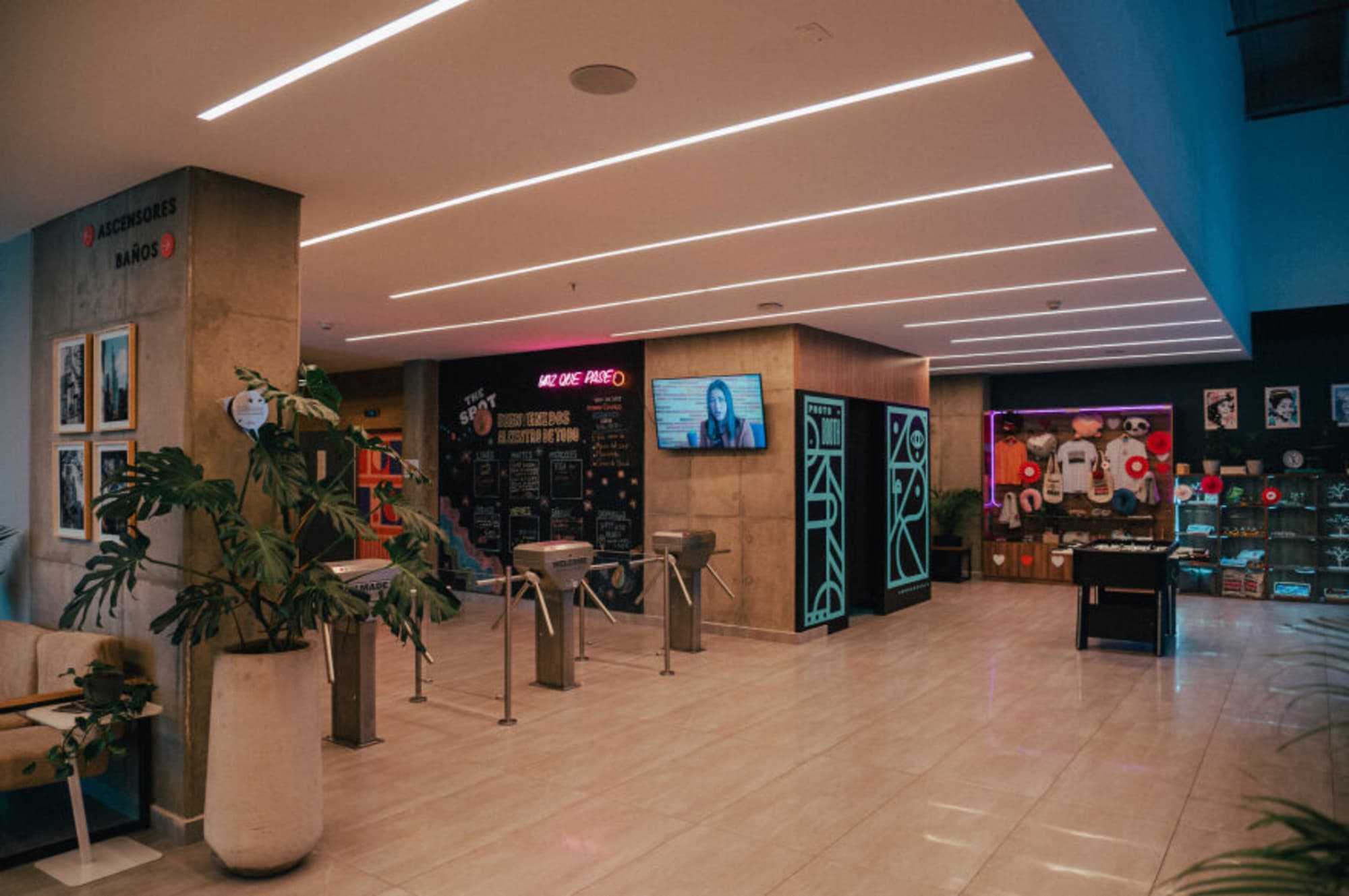 Spotty Bogotá Centro, Lobby