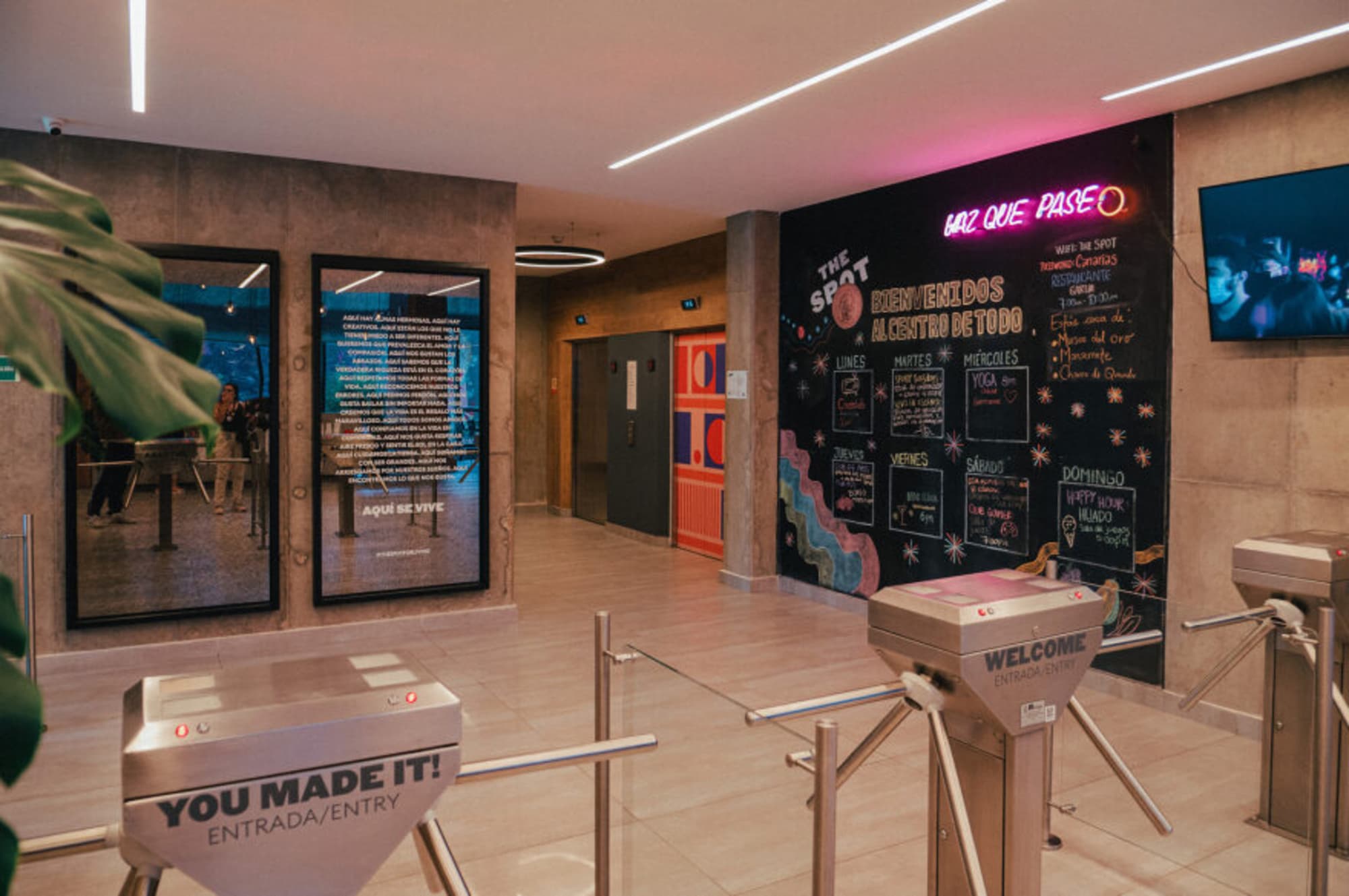 Spotty Bogotá Centro, Lobby