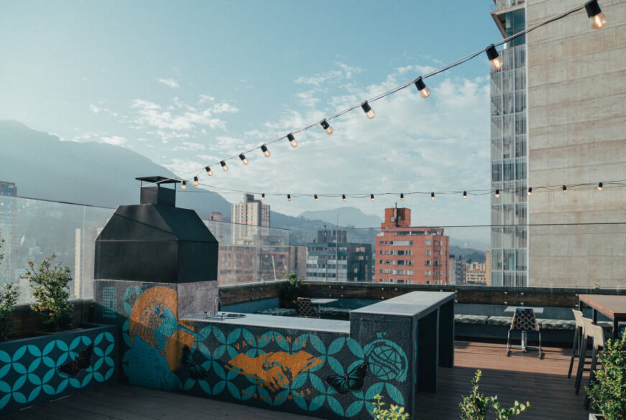 Spotty Bogotá Centro, Terrace