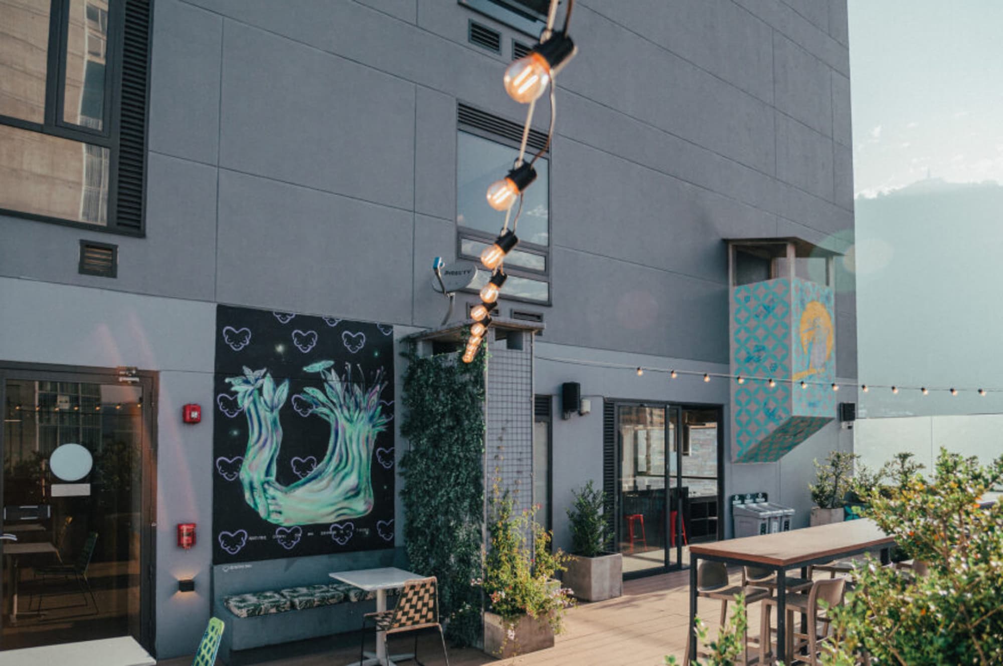 Spotty Bogotá Centro, Terrace