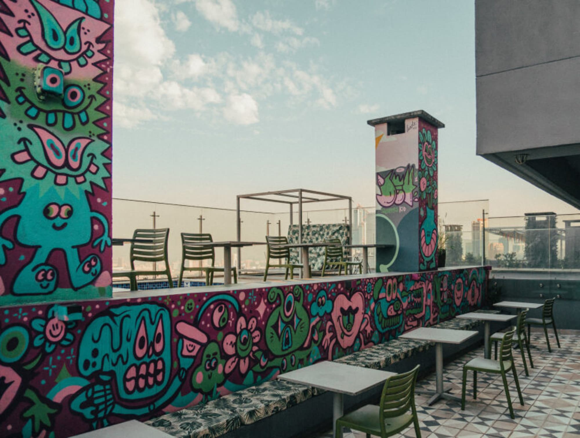 Spotty Bogotá Centro, Terrace