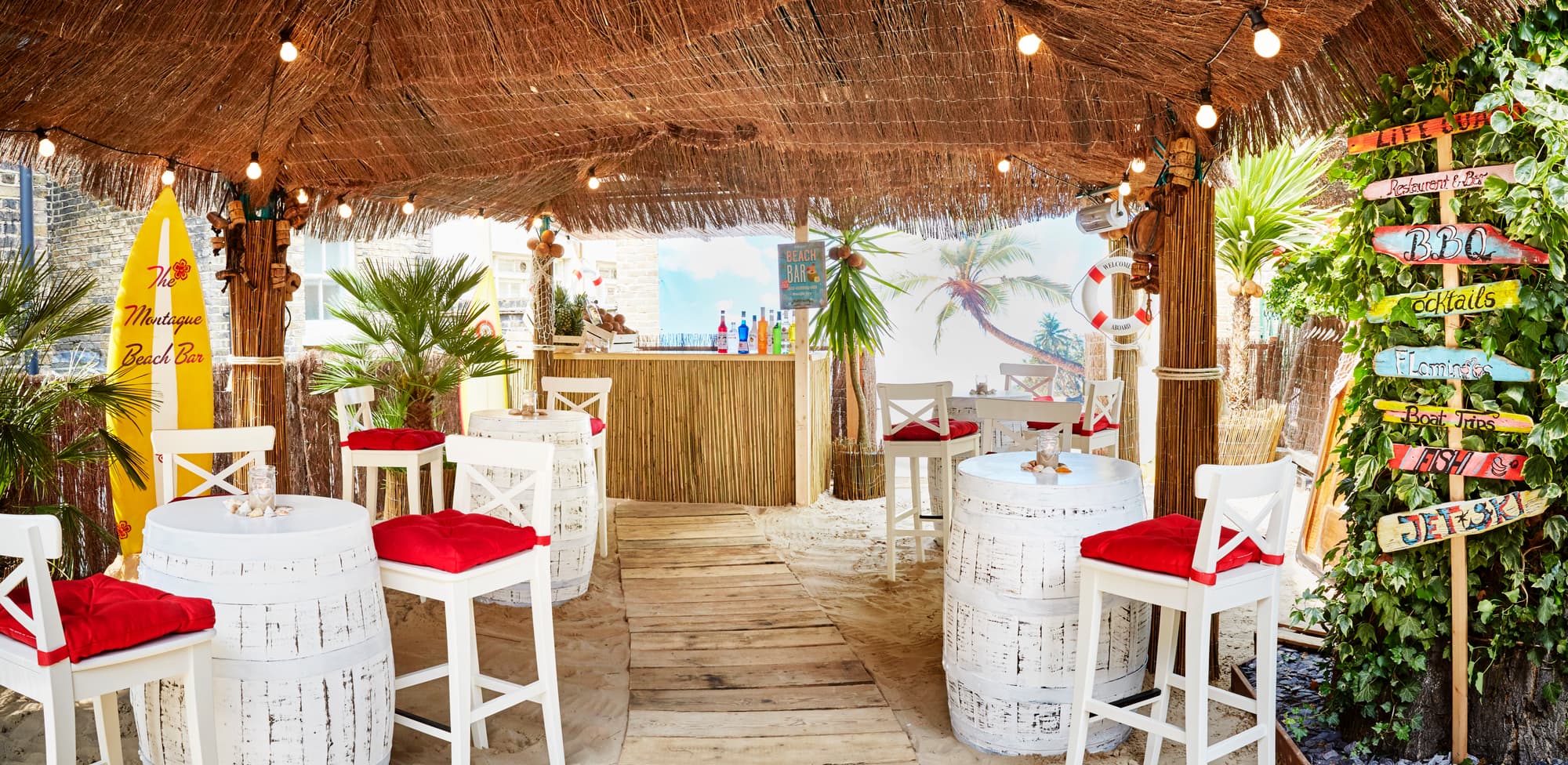 The Montague on the Gardens, Restaurant