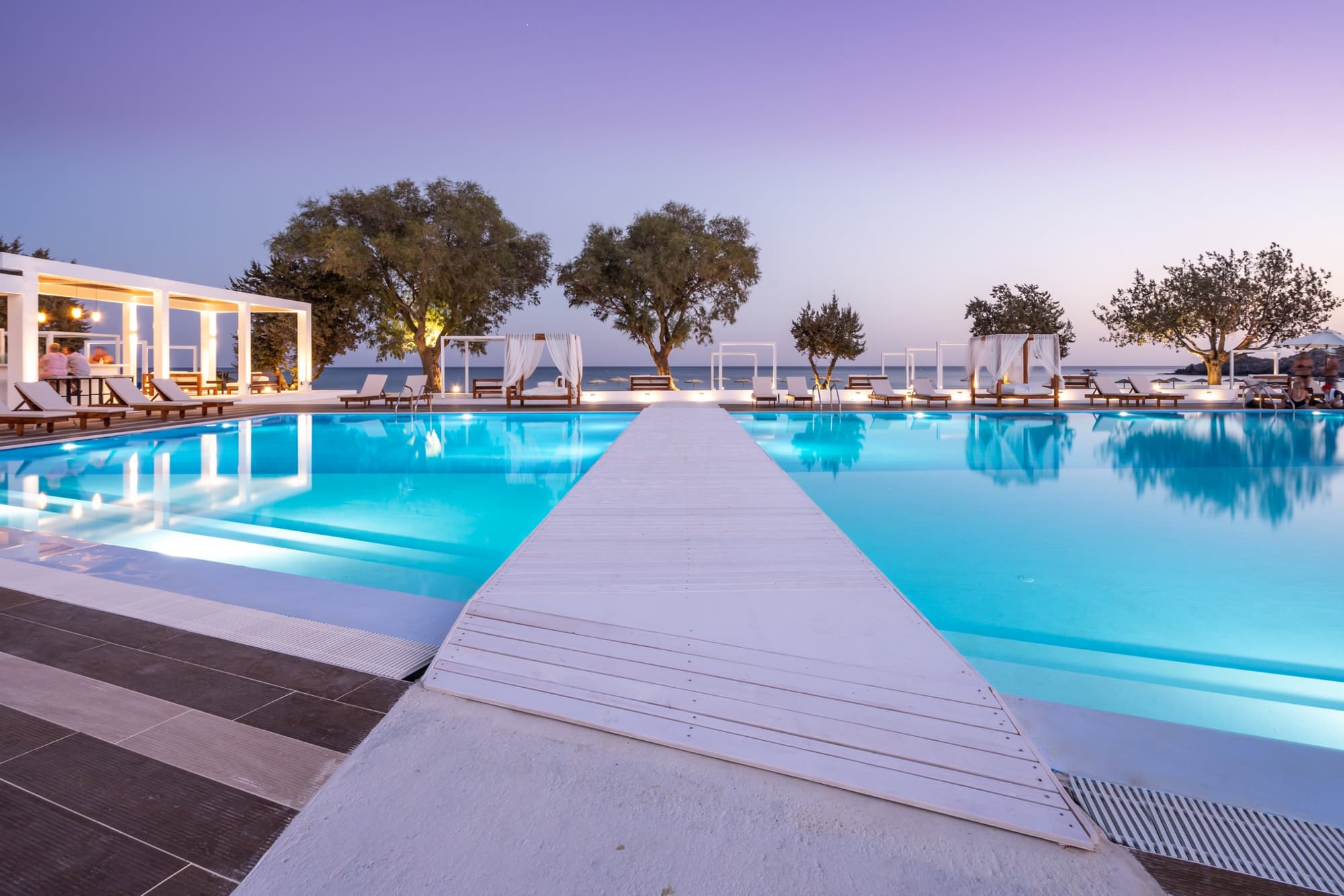 Kamari Beach Hotel, Rhodes, Pool