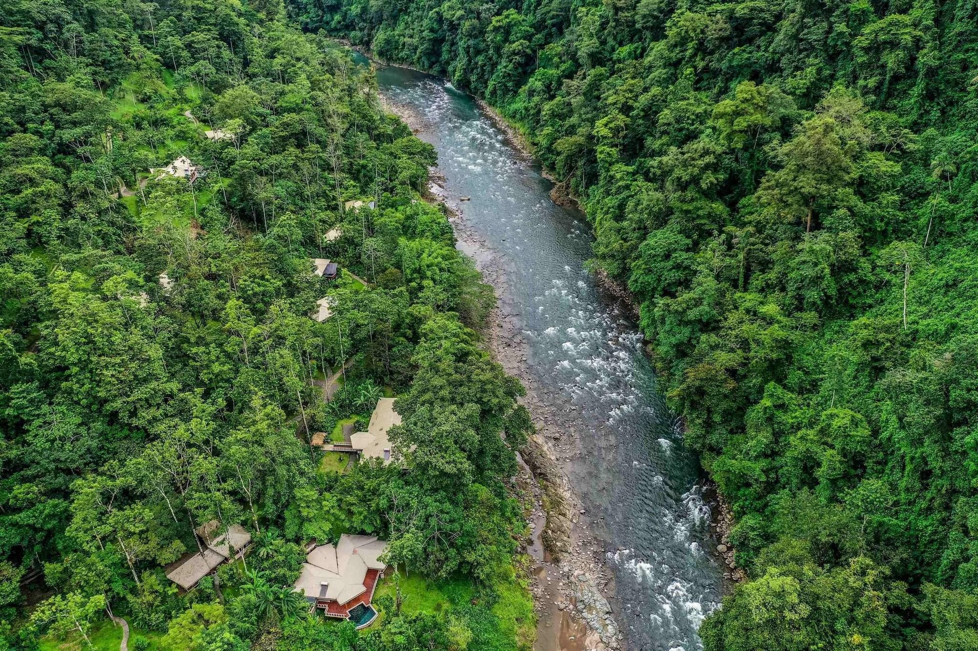 Pacuare Lodge, General view