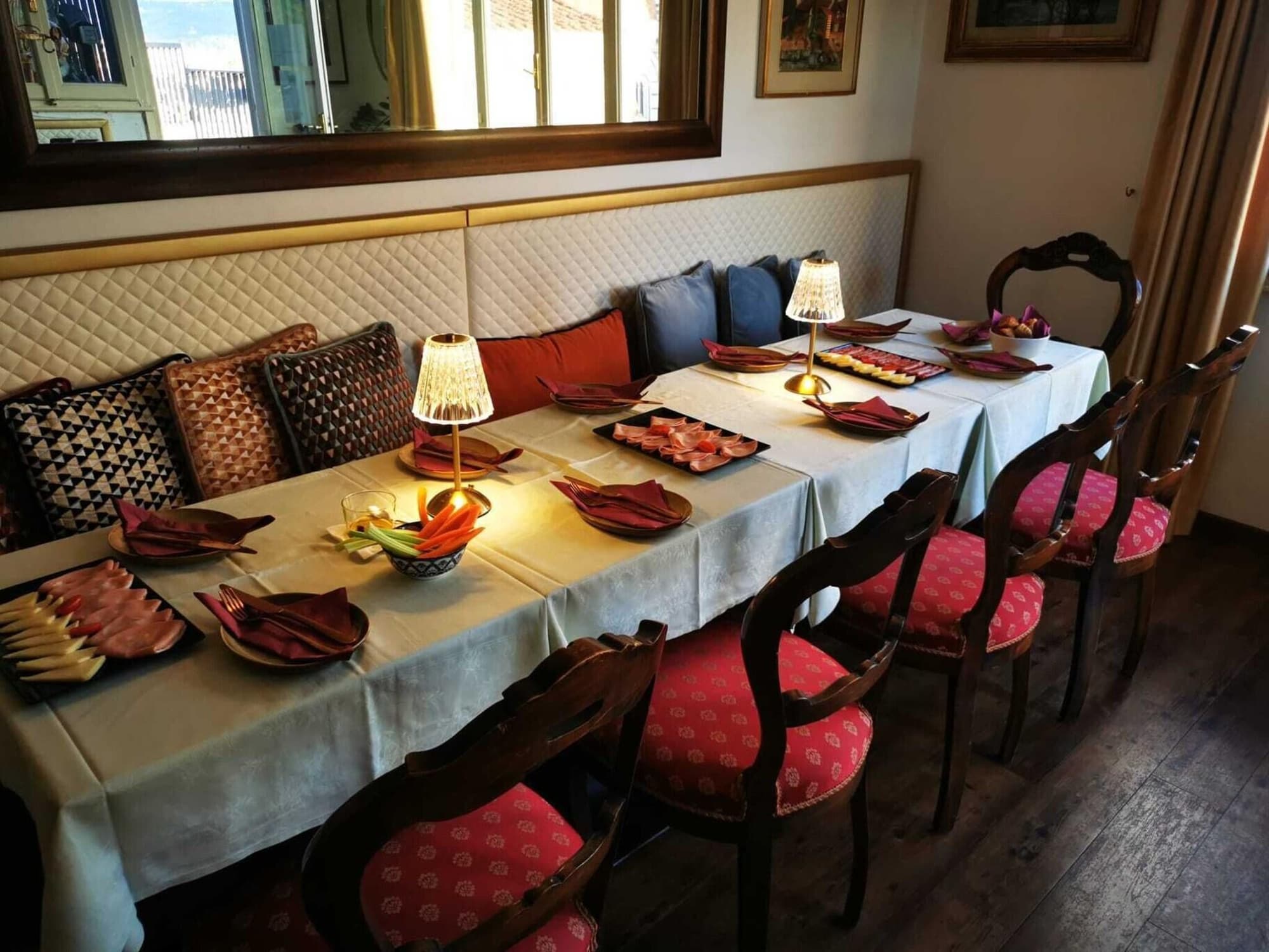 Hotel De Lanzi, Terrace