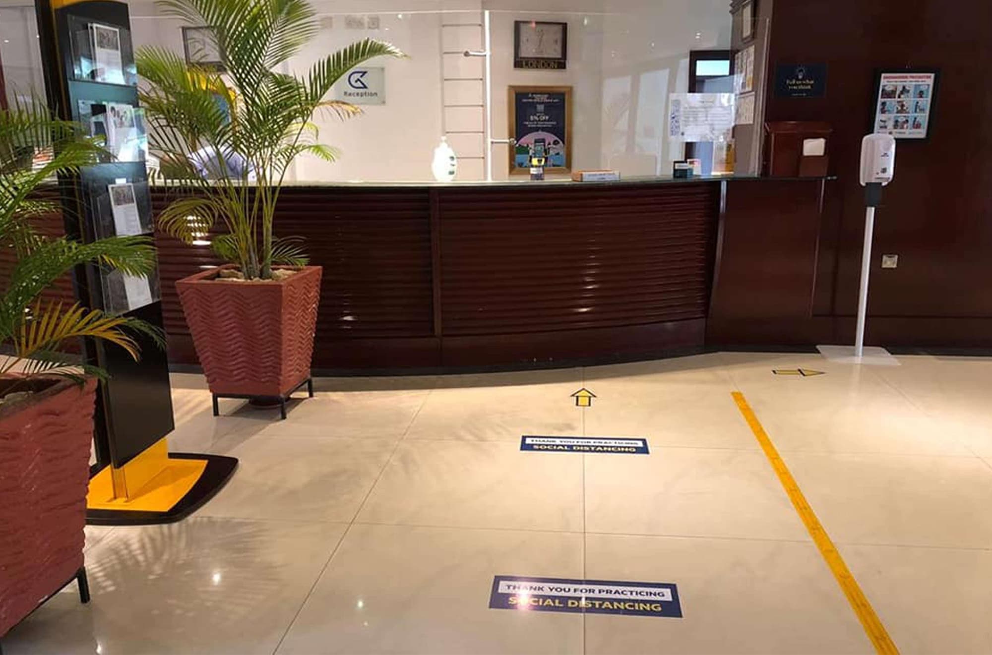 Lancaster Hotel Kumasi, Lobby