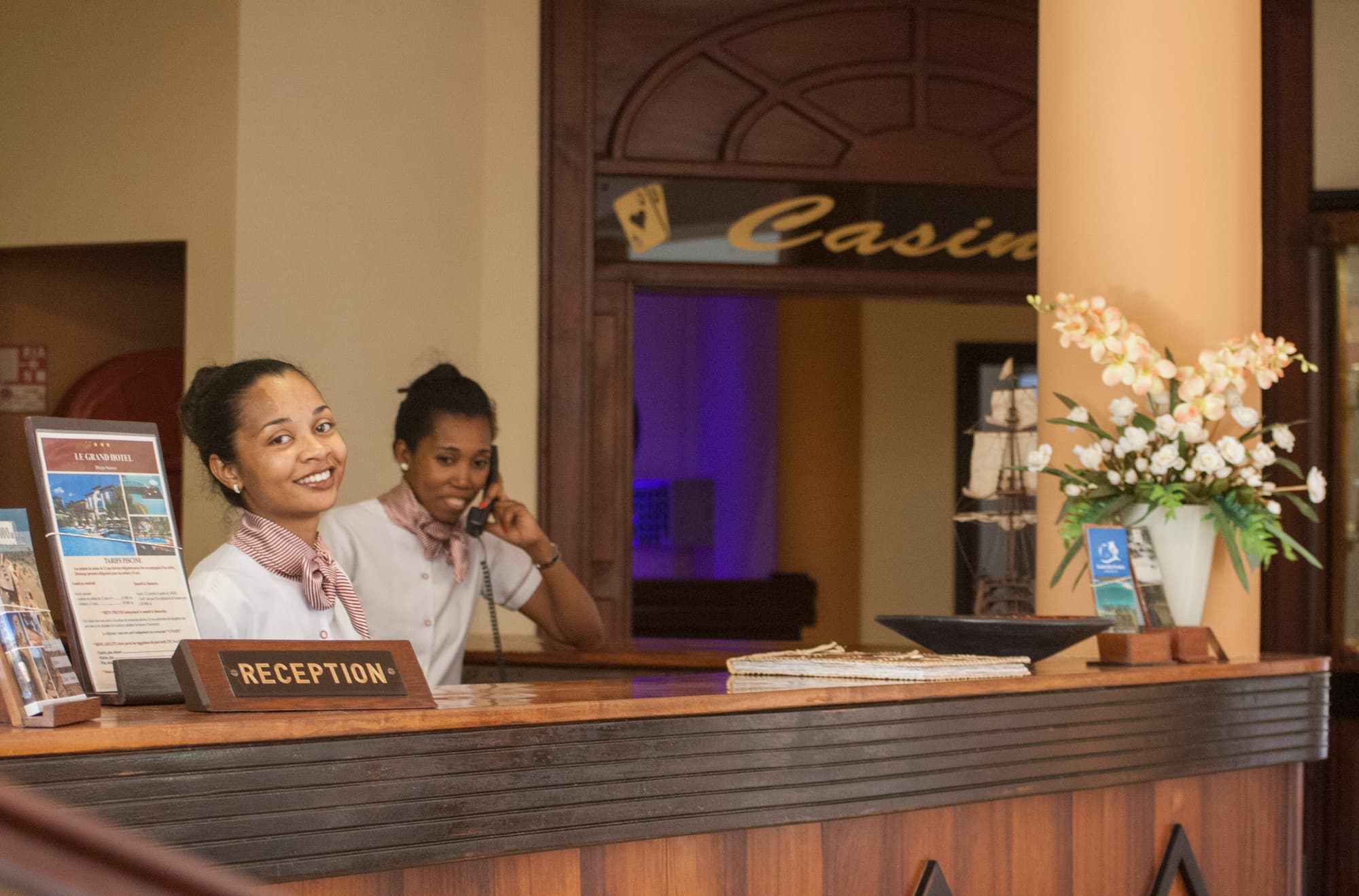 Le Grand Hotel Antsiranana, Lobby