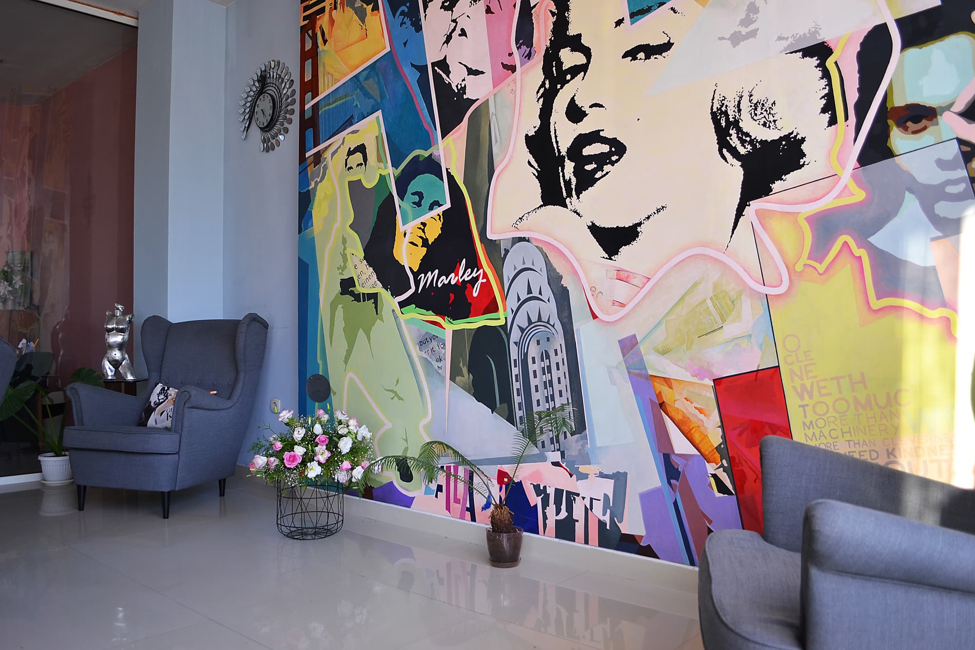 Simona Art Hotel, Lobby