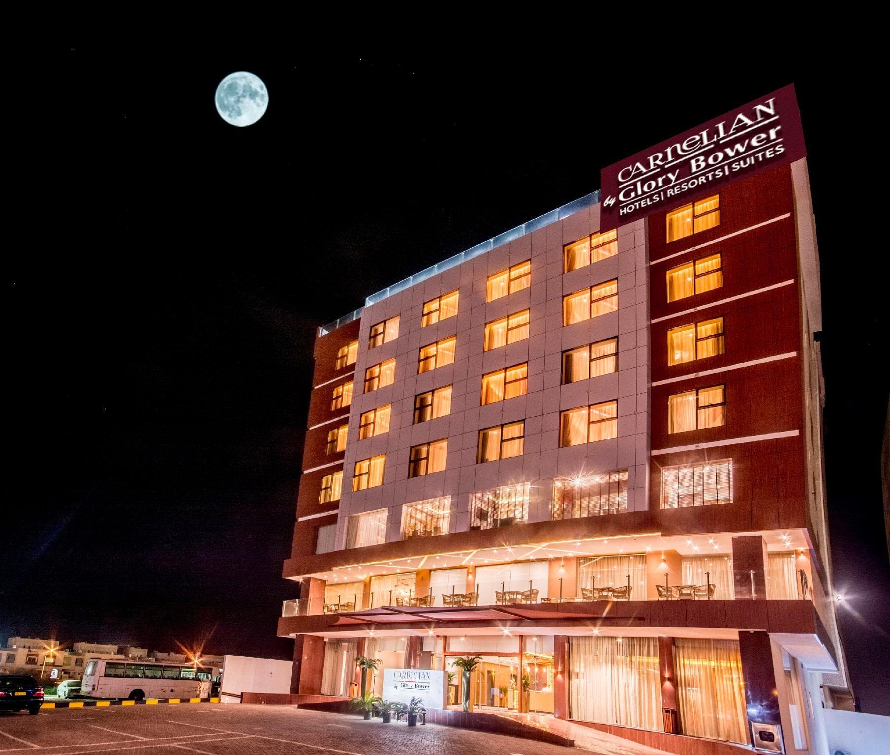 Carnelian Glory Bower Hotels