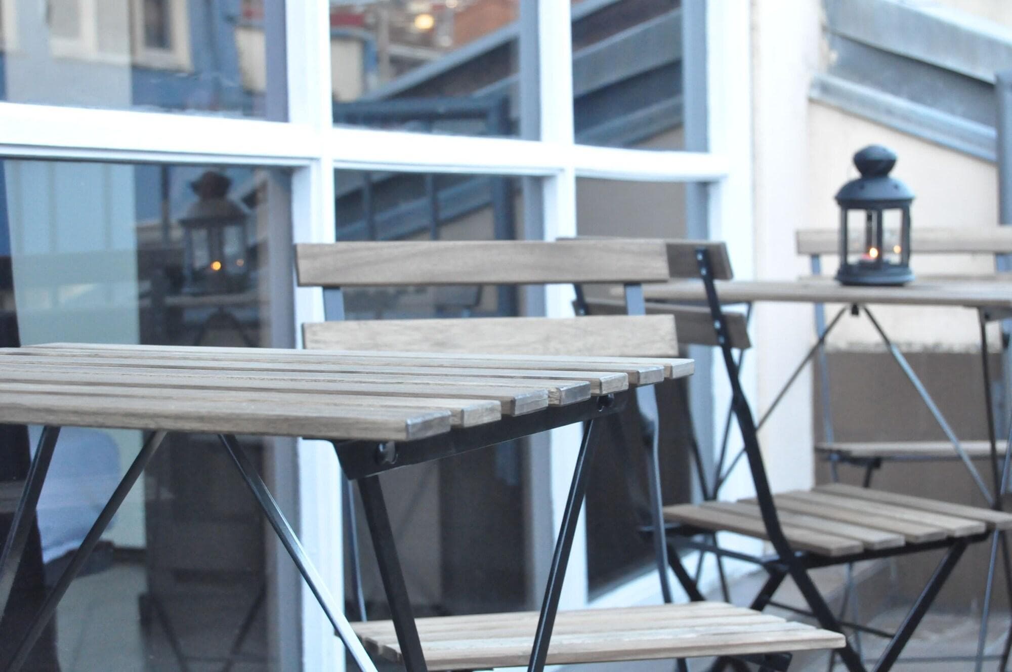 Quartier Bilbao Hostel, Terrace