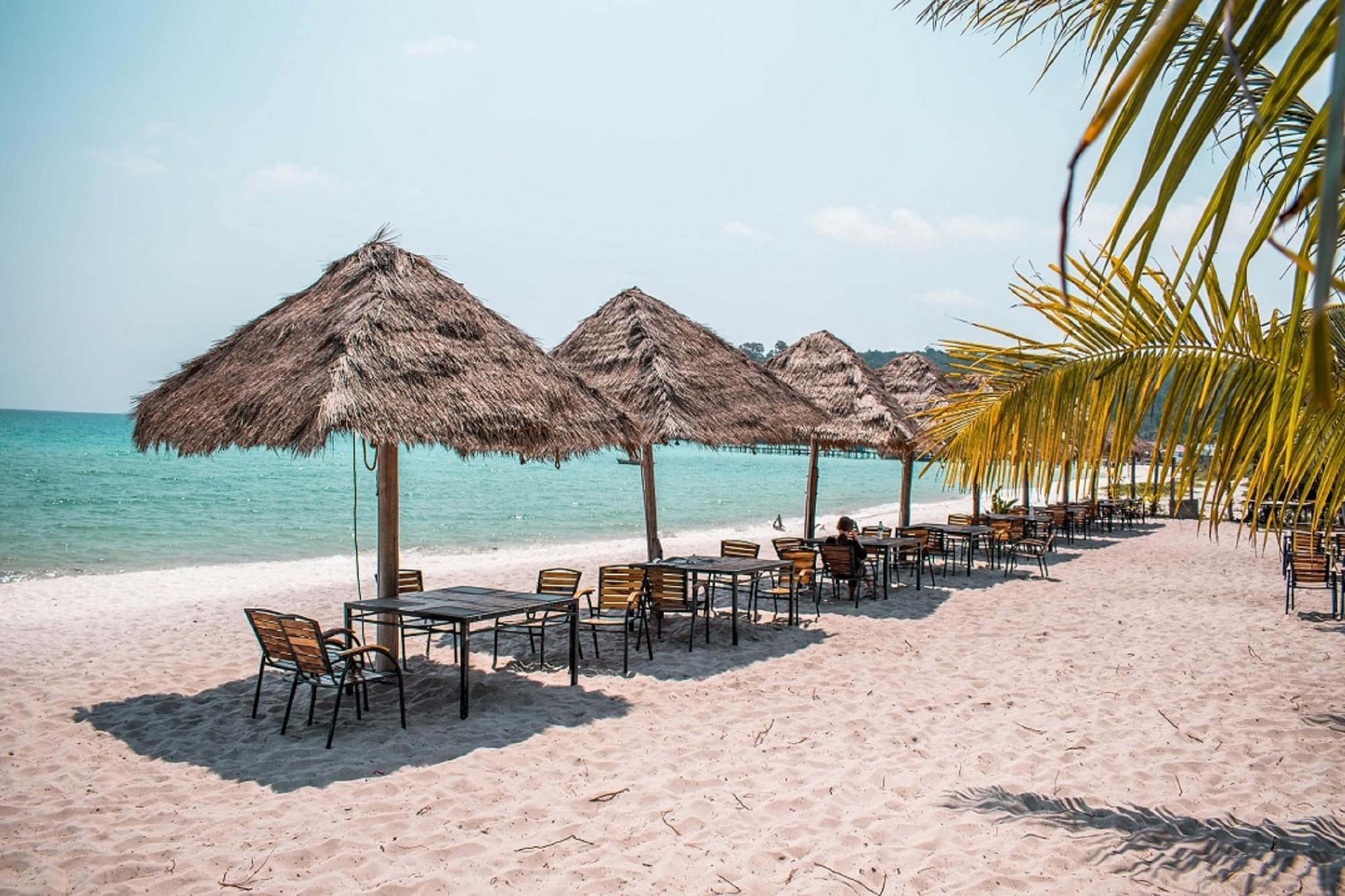 Sok San Beach Resort, Beach