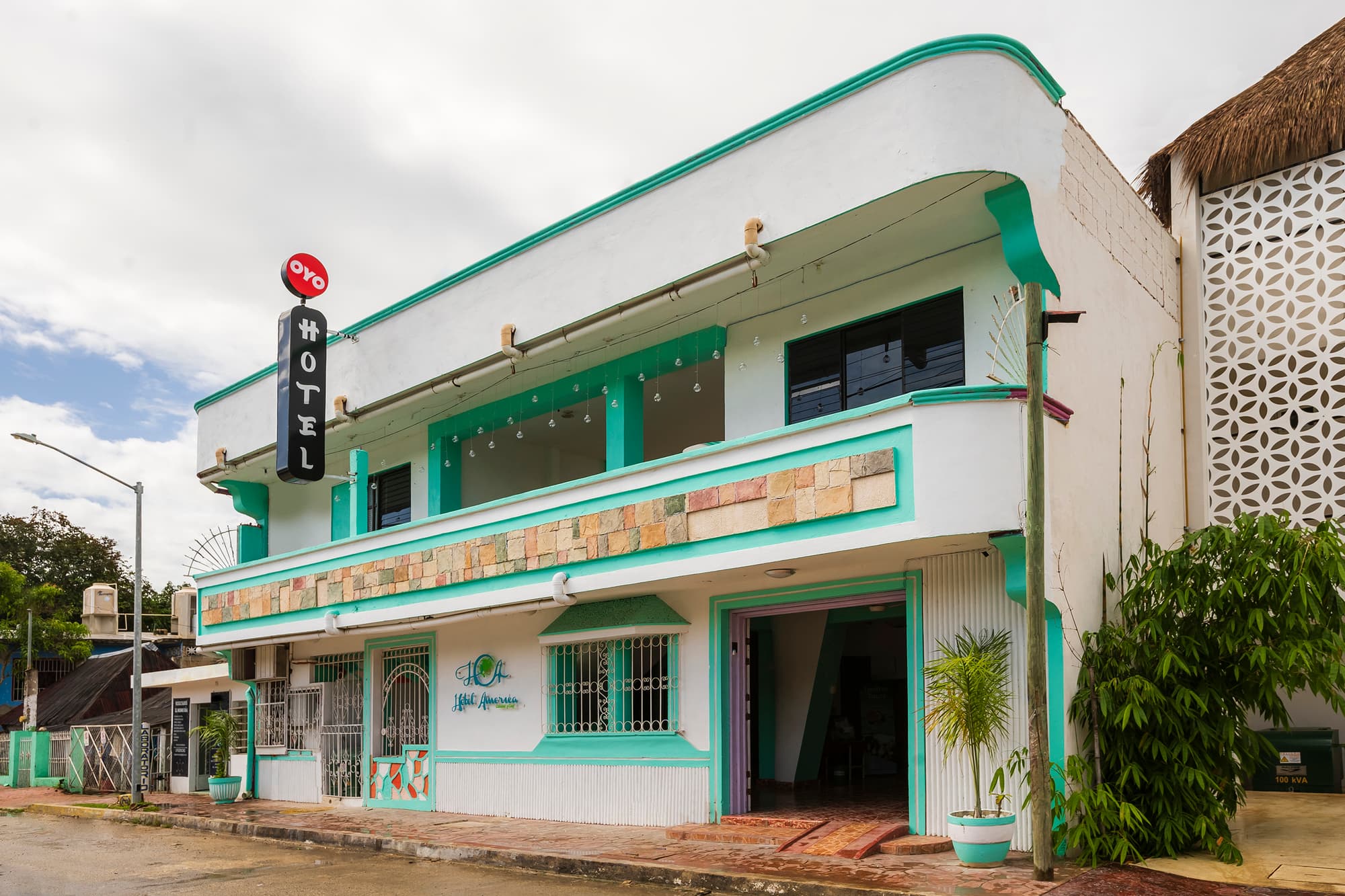 Hotel América Bacalar, General view