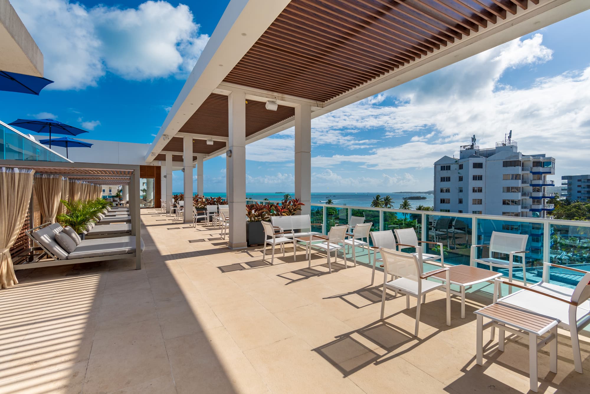 Aquamare Hotel, Terrace