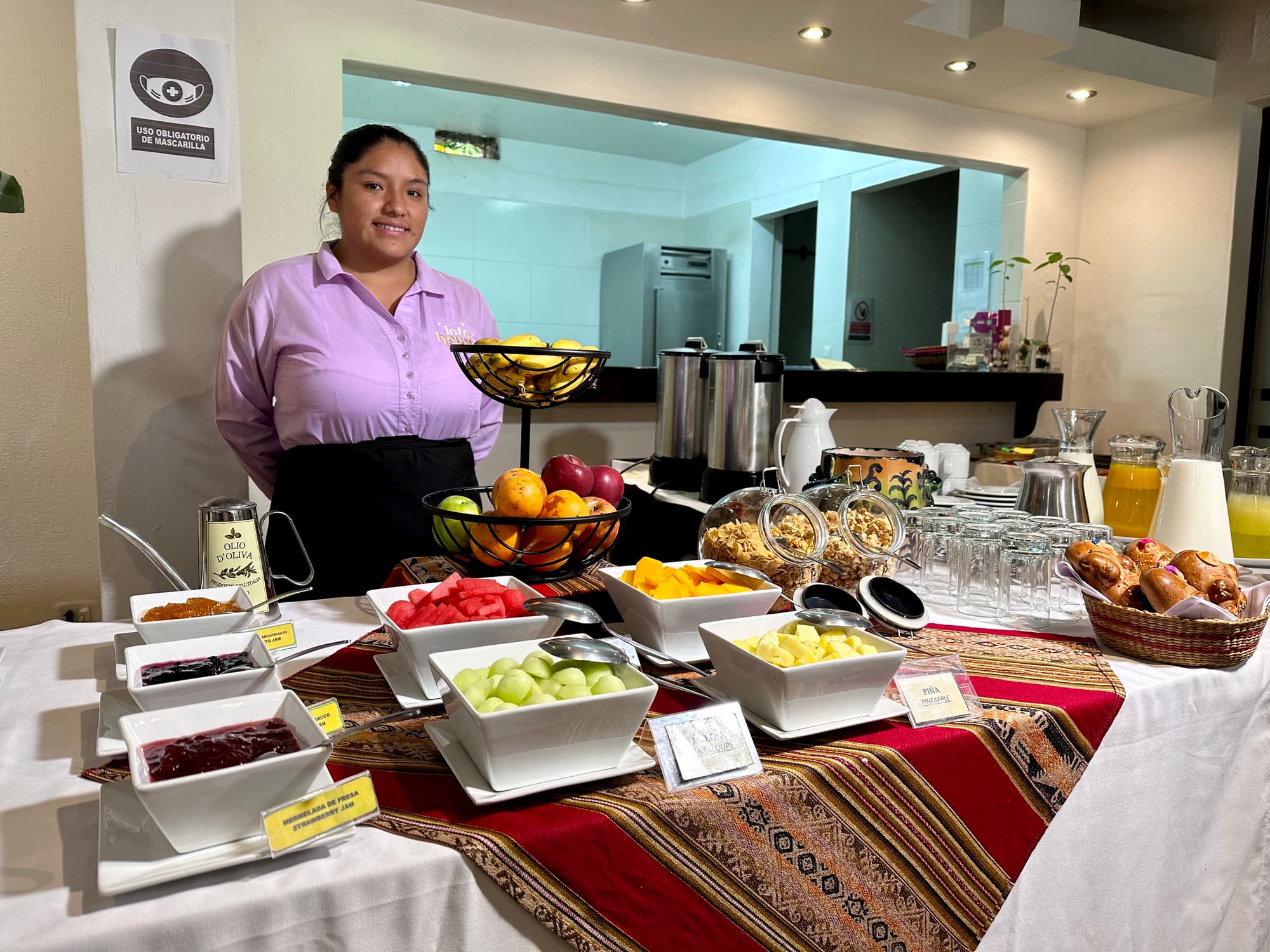 Hatun Inti Boutique, Restaurant