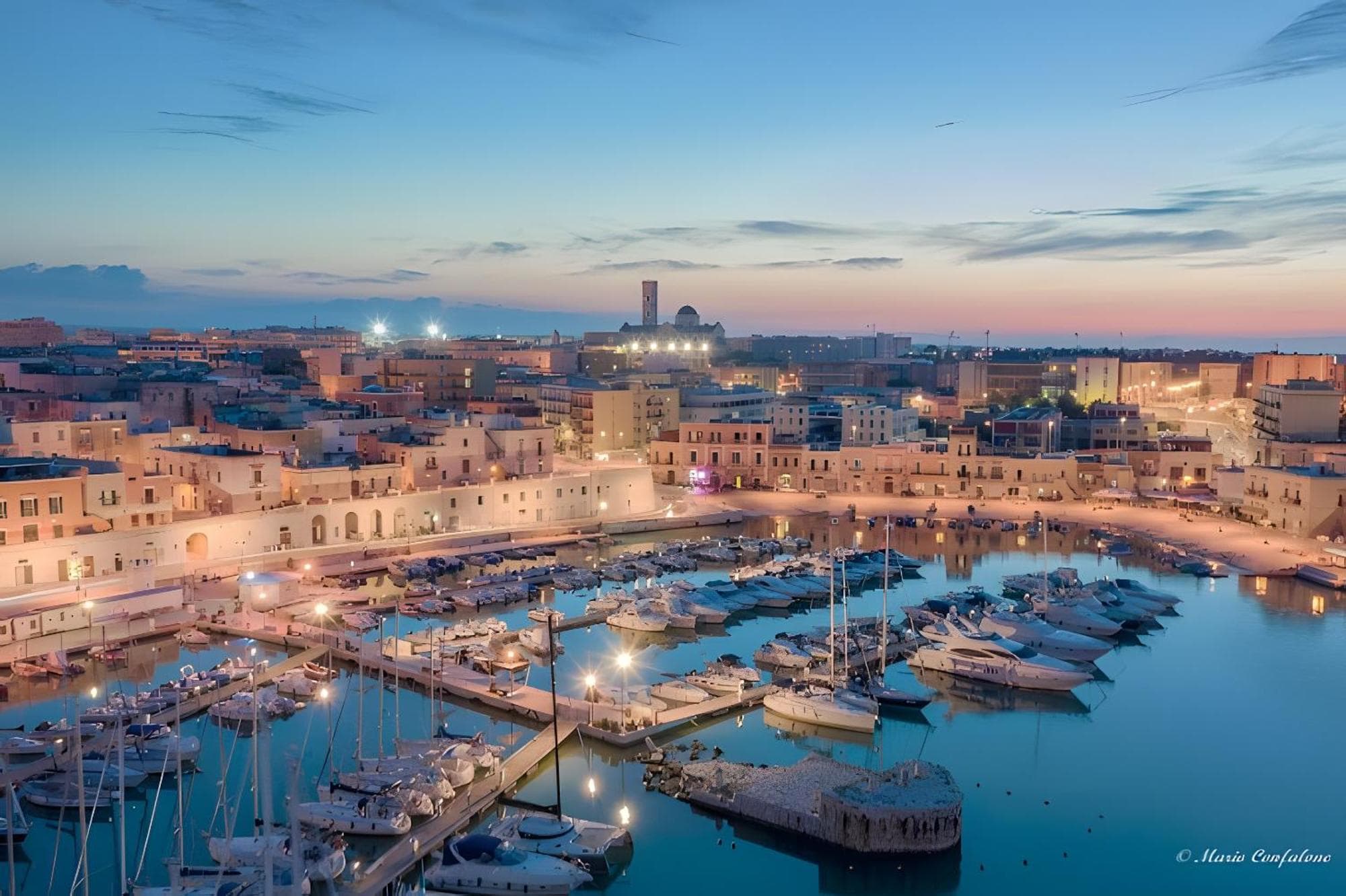 Quo Vadis Yacht in Bisceglie Harbor