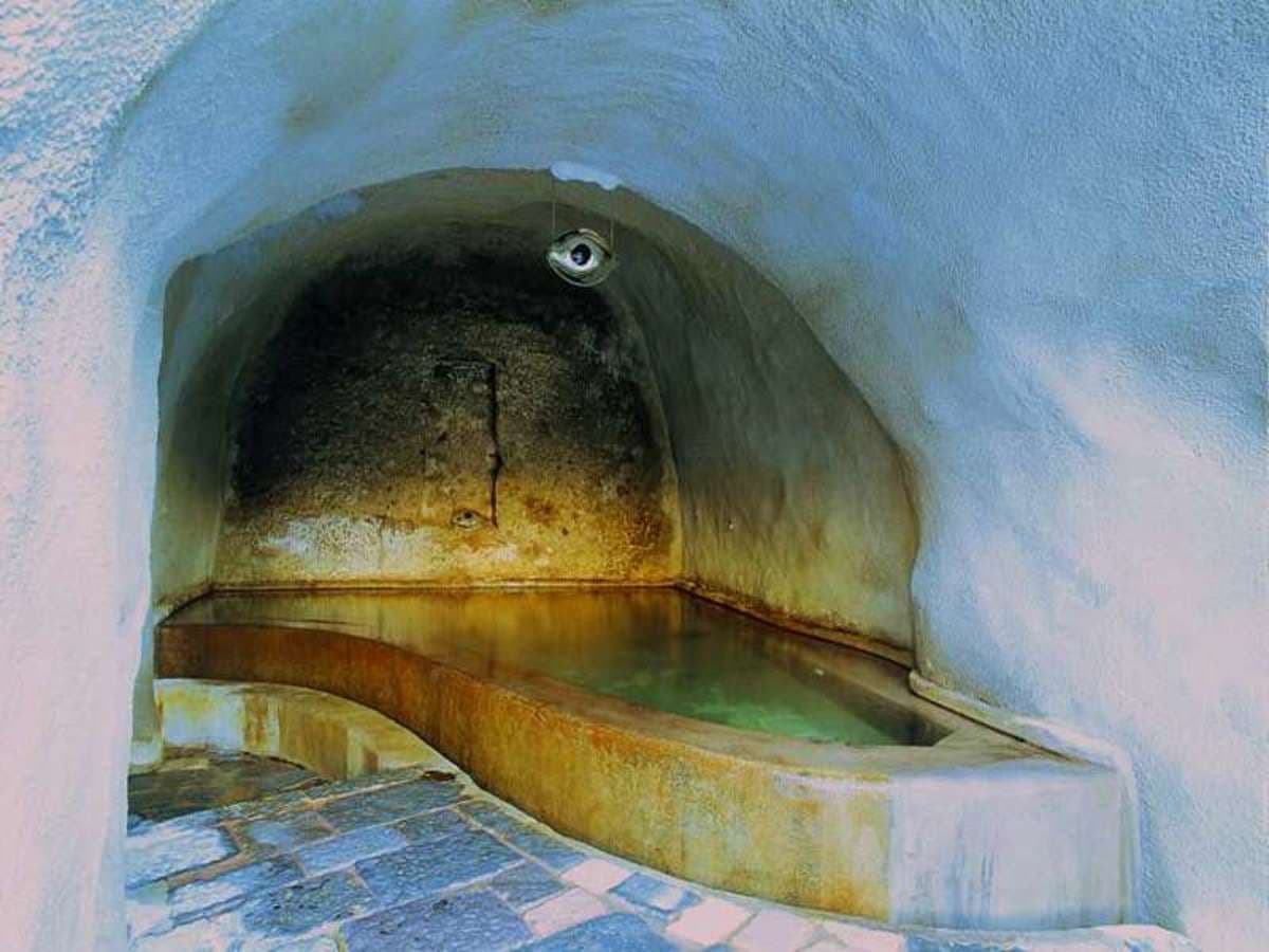 Baños termales de Campania, tour privado