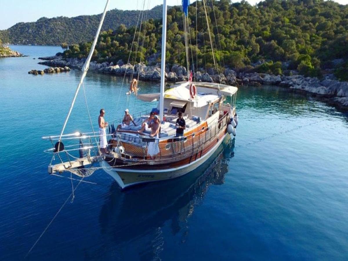 Gulet-Kreuzfahrt, Bodrum — Golf von Gökova — Bodrum