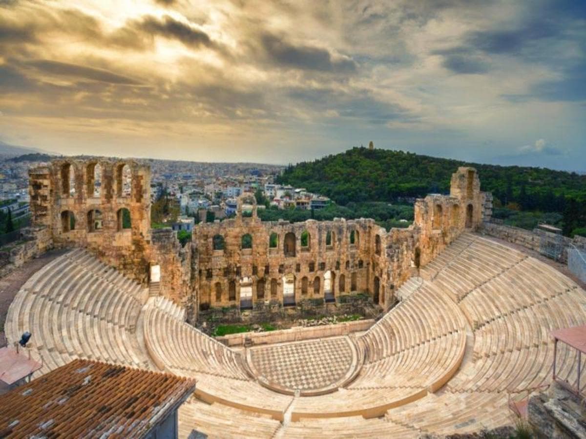 Terapia de compras en Atenas