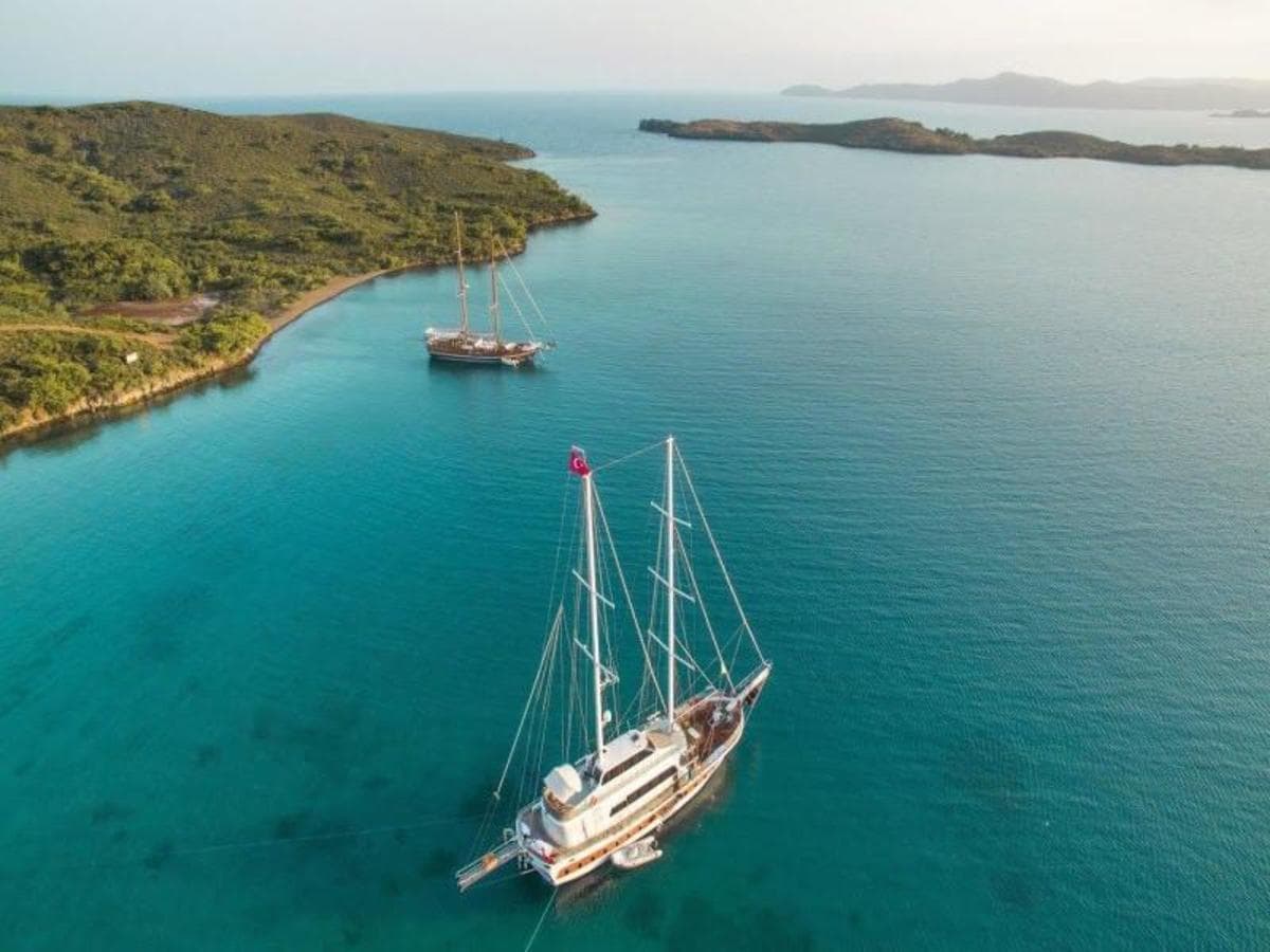 Gulet-Kreuzfahrt, Bodrum — Golf von Gökova — Bodrum