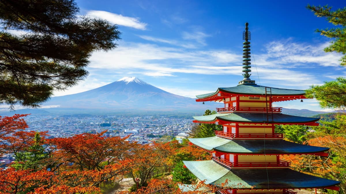 Circuit individuel : Incontournables et Mont Fuji en 3*