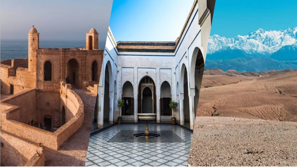 Circuit Privatif Marrakech, Essaouira et désert d'Agafay 7 jours / 6 nuits ( Demi pension )