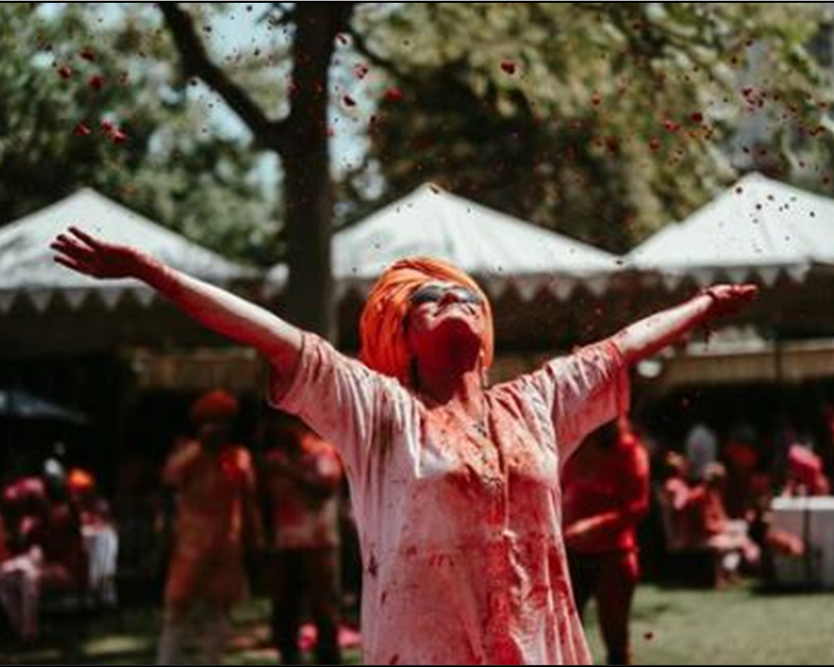 COLORES DE INDIA EN HOLI