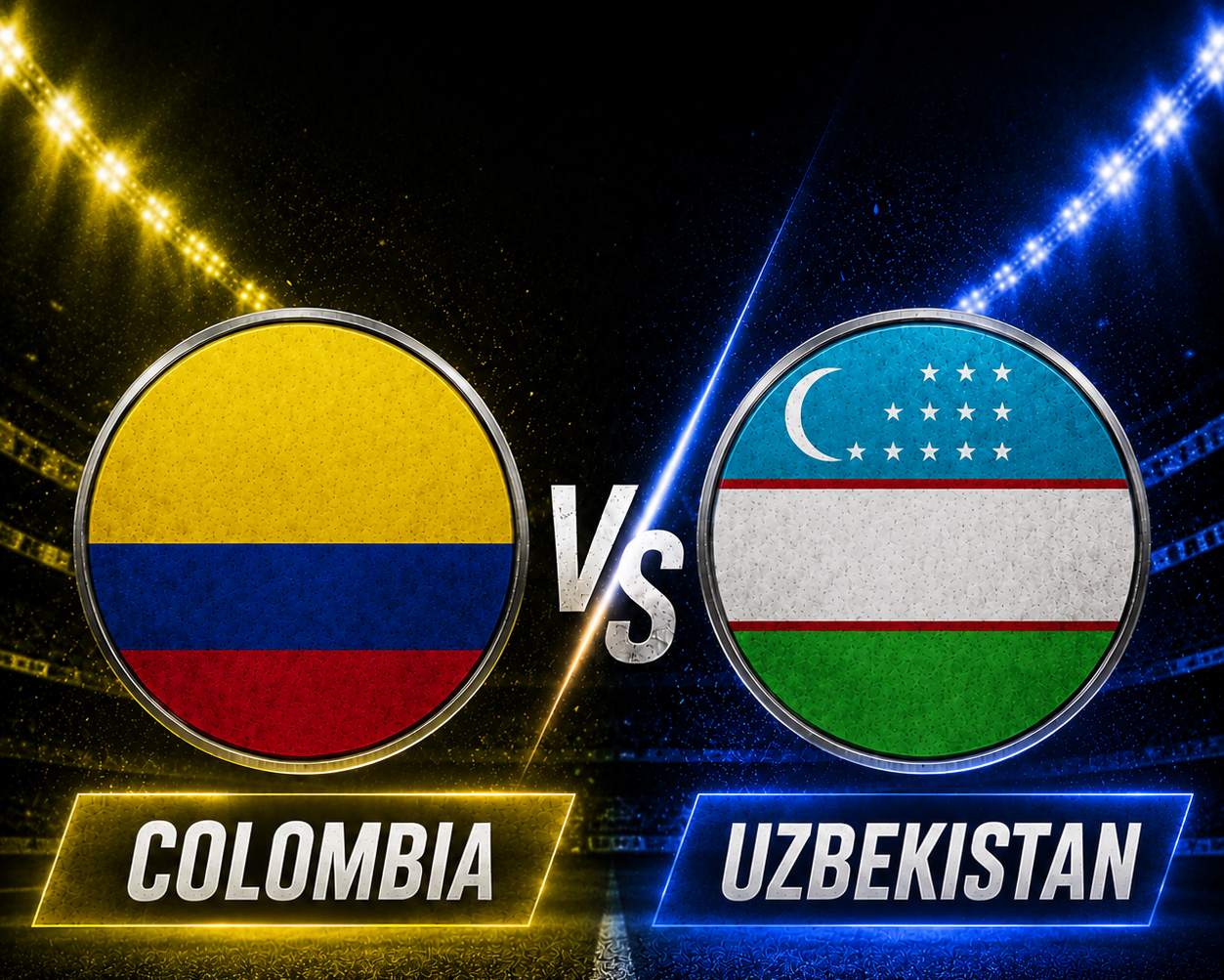 Mundial FIFA 2026 - Colombia vs Uzbekistán - Partido 1