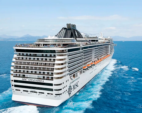 MSC Splendida a Brasil : 14-Enero desde Bs As 09 noches