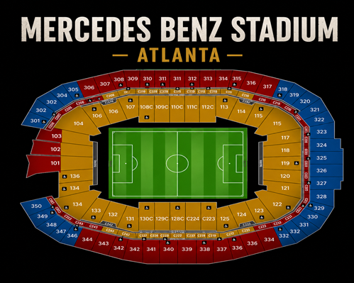 Mundial 2026 | Octavos de Final en Atlanta | Categoria 3