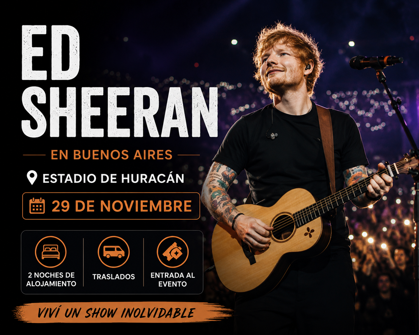 Ed Sheeran | Estadio Huracán