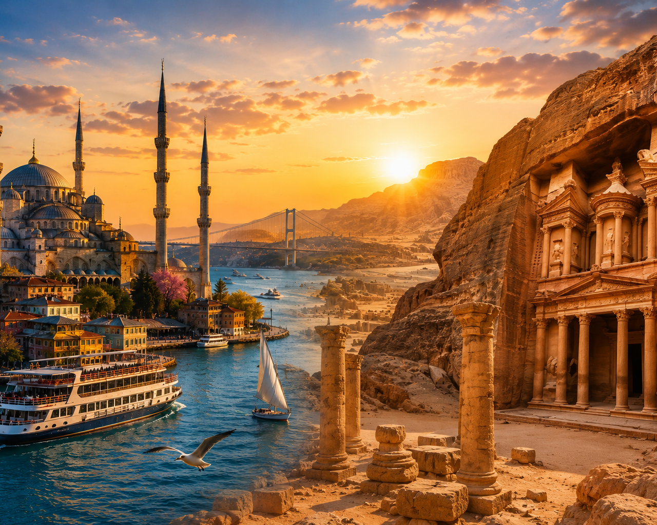 Turquia y Jordania con aereos desde Ciudad de Mexico