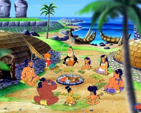 Rapa Nui de Película: "Recorre las aventuras de Mampato" 