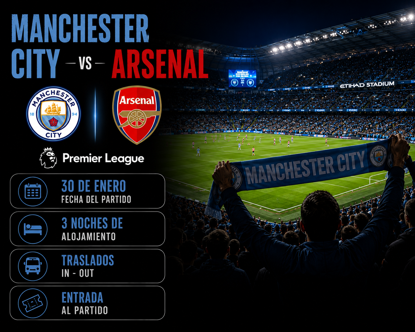 Premier League | Manchester City vs Arsenal
