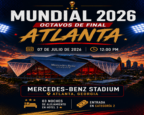 Mundial 2026 | Octavos de Final en Atlanta | Categoria 2