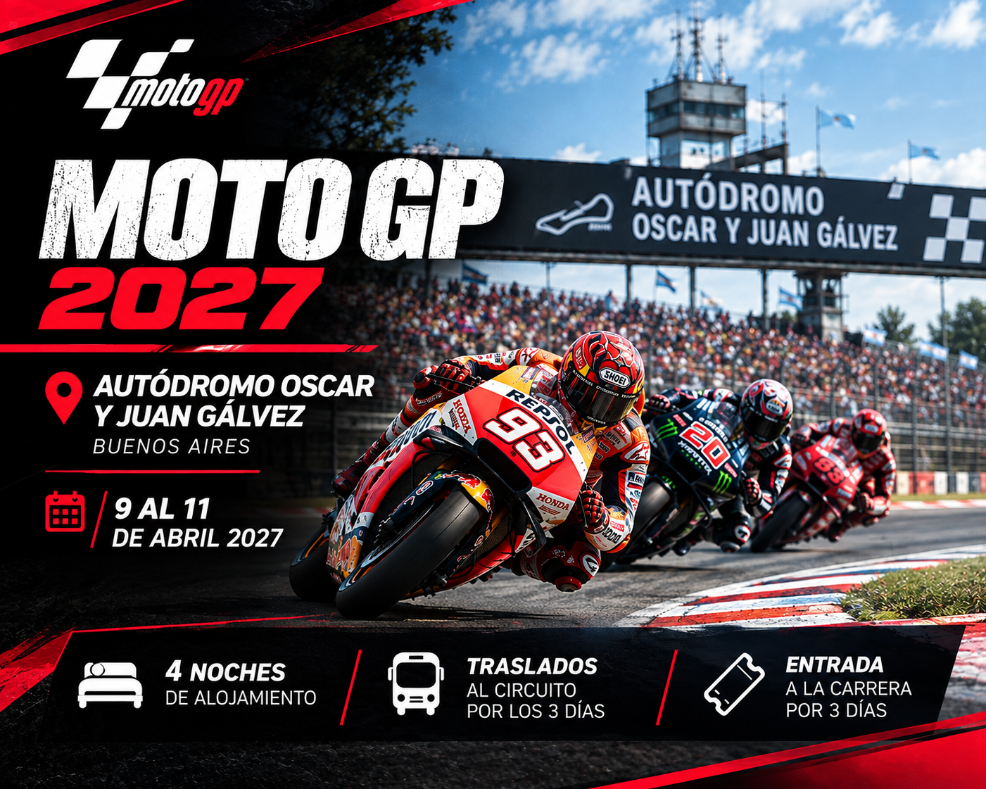 Moto GP | Gran Premio de Argentina 2027