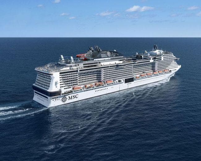 MSC Virtuosa de MSC Cruises/ Dubai saliendo el 08 de Enero 2022