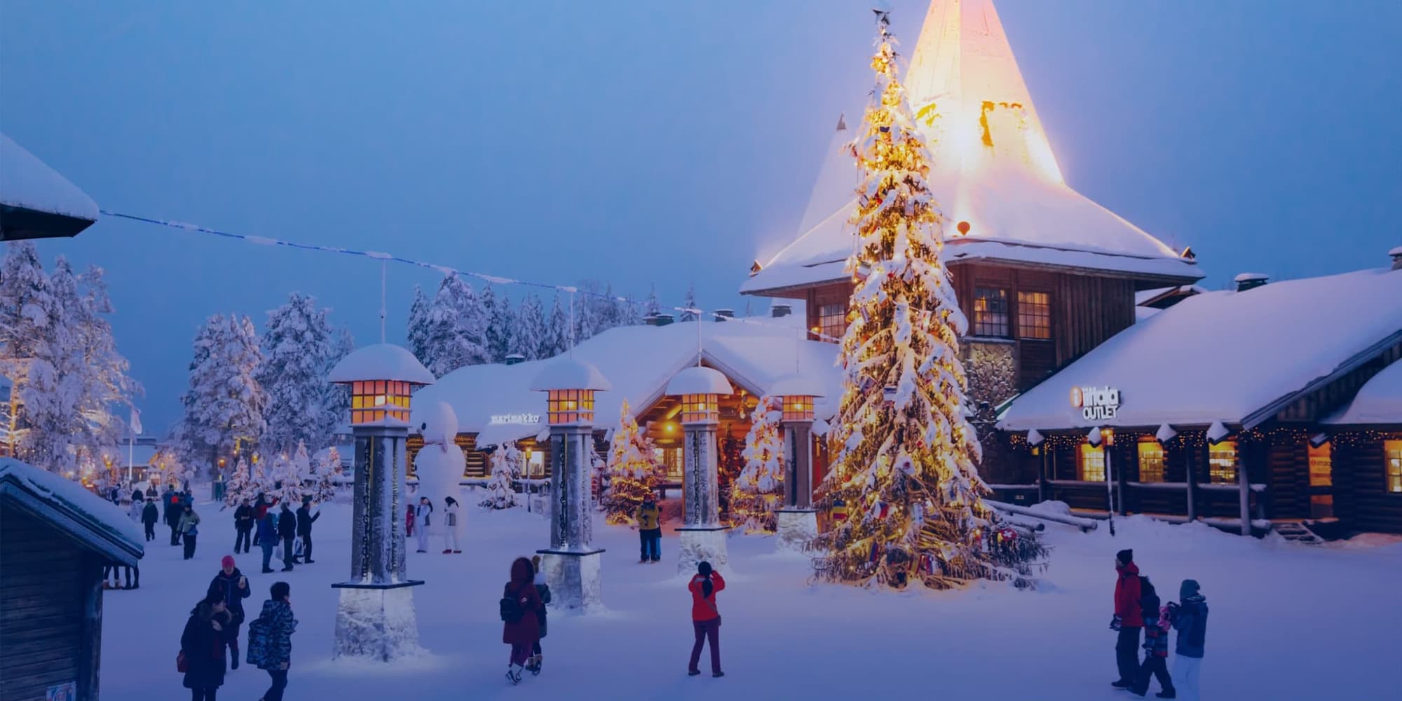 DAY 04 SANTA CLAUS VILLAGE, REINDEER EXPERIENCE, NORTHERN LIGHTS PICNIC